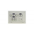 Kramer RC-74DL(W) 12-Button Master Room Controller with Digital Controller Knob - White